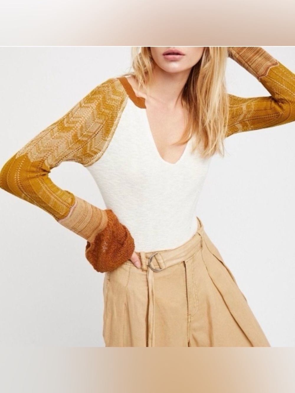 Free People Bell Sleeve Thermal